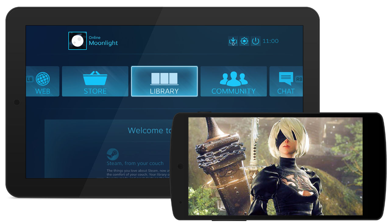 Moonlight 串流界面截图